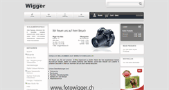 Desktop Screenshot of fotowigger.ch
